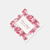 Blume Serviette (Ecke)