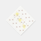 Blume  serviette (Ecke)