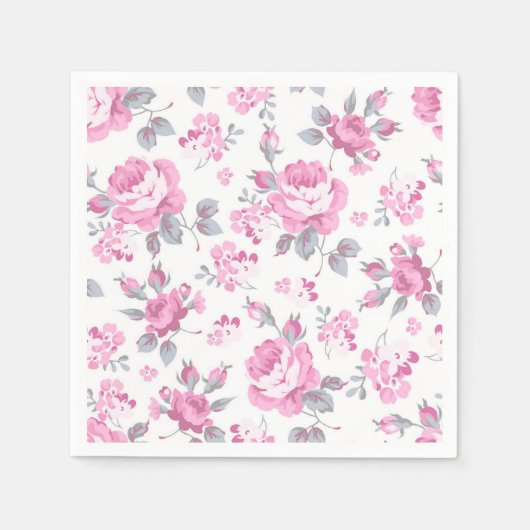 Blume Serviette (Vorderseite)