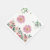 Blume Serviette (Ecke)