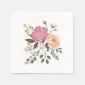 Blume Serviette (Vorderseite)