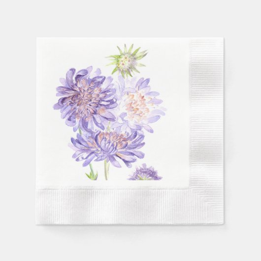Blume Serviette (Vorderseite)