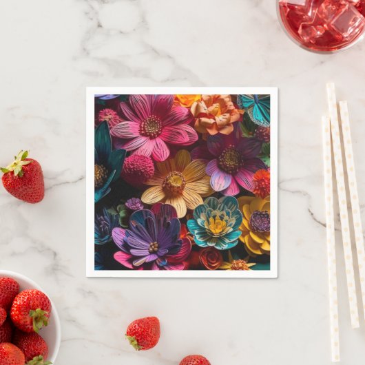 Blume Serviette (Beispiel)