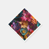 Blume Serviette (Ecke)