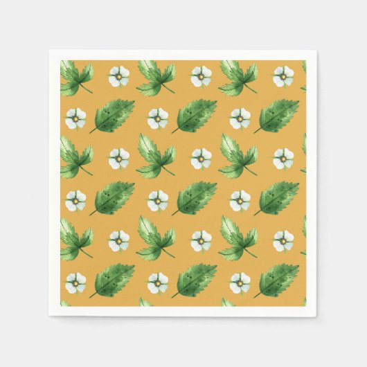 Blume Serviette (Vorderseite)