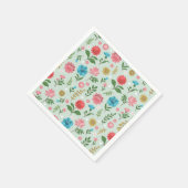 Blume Serviette (Ecke)