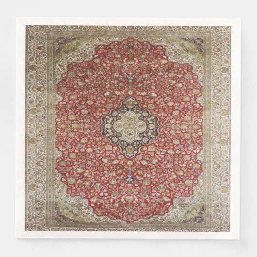 Blume Serviette (Vorderseite)