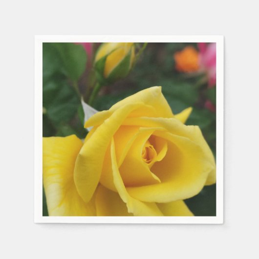 Blume-Servietten Serviette (Vorderseite)