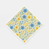 Blume Servietten! Serviette (Ecke)