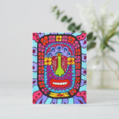 Blume Shaman #4 Postkarte (Stehend Vorderseite)