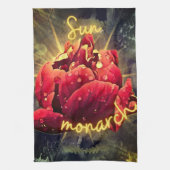 Blume Sherpa Blanket Geschirrtuch (Vertikal)