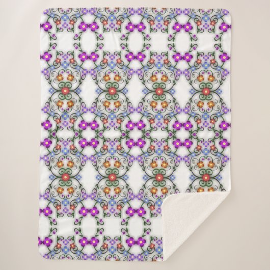 Blume Sherpadecke (Vorderseite)