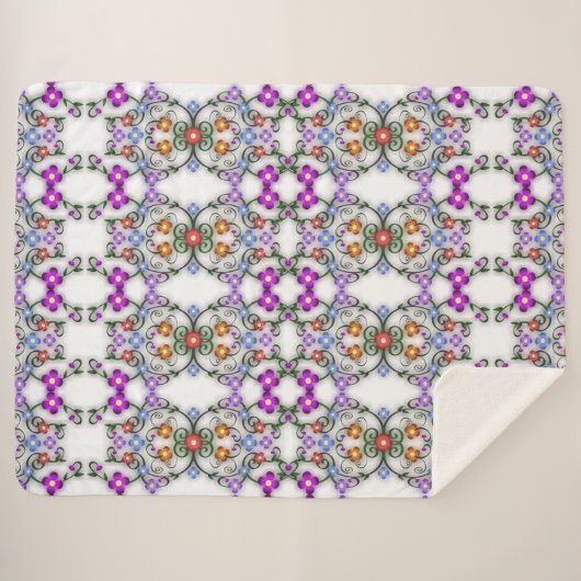 Blume Sherpadecke (Vorderseite (Horizontal))