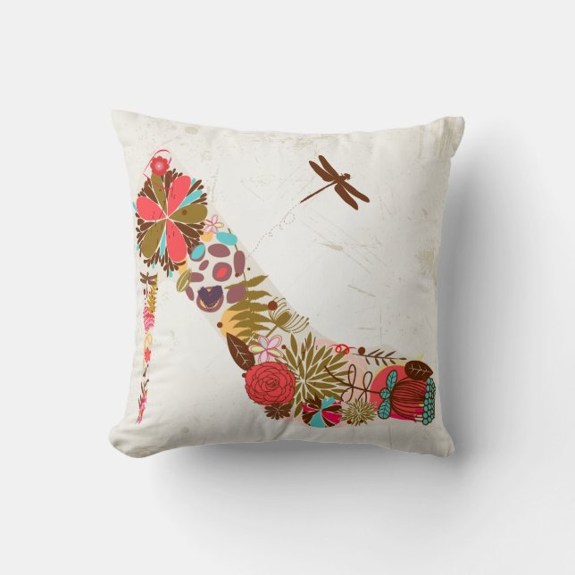 Blume Shoe American MoJo Pillow Kissen (Vorderseite)