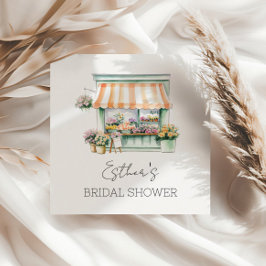 Blume Shop Brautparty Serviette