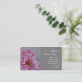 Blume Shop Business Card Visitenkarte (Stehend Vorderseite)