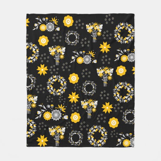 Blume Shop Dankbar, Fleece Blanket (Vorderseite)