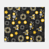 Blume Shop Dankbar, Fleece Blanket (Vorderseite (Horizontal))
