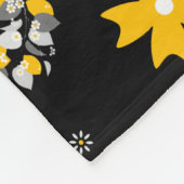 Blume Shop Dankbar, Fleece Blanket (Ecke)