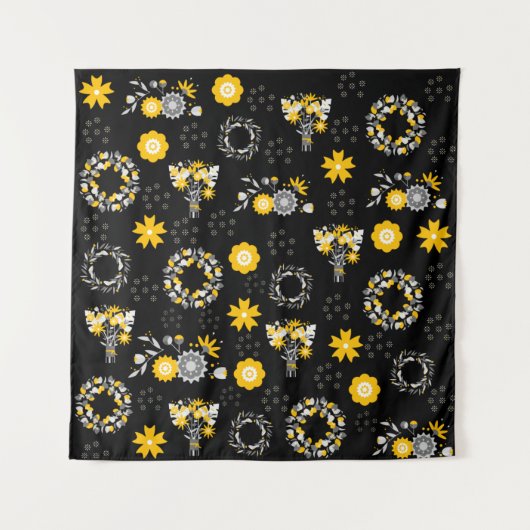 Blume Shop Dankbar, Tapestry Wandteppich (Vorderseite)