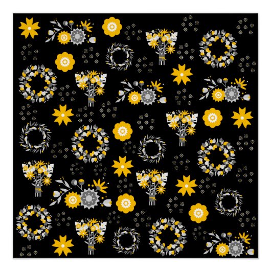 Blume Shop Dankbares, Glossy Poster (Vorderseite)