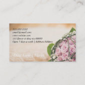 Blume Shop Lieferung Florist Visitenkarte (Rückseite)