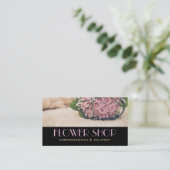 Blume Shop Lieferung Florist Visitenkarte (Stehend Vorderseite)