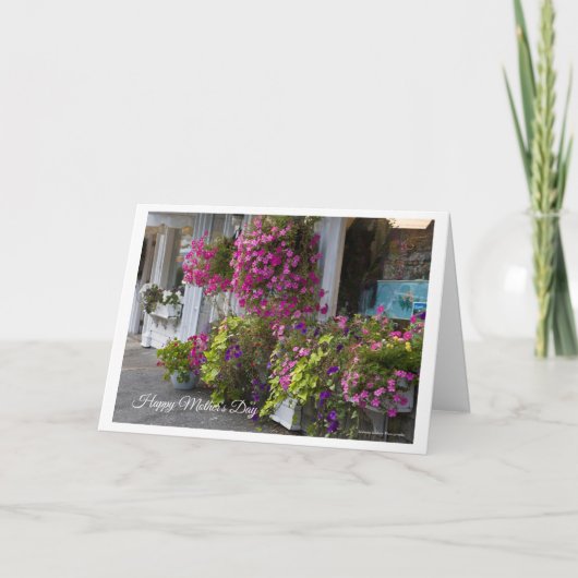 Blume Shop Muttertagskarte Karte (Vorderseite)