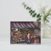 Blume Shop - NY - Chelsea - Hudson Blume Shop Postkarte (Stehend Vorderseite)