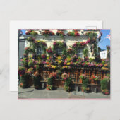 Blume Shop Postkarte (Vorne/Hinten)