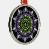 Blume Silbernes Ornament (Rechts)