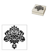 Blume Silhouette Briefmarke Gummistempel (Stempel)