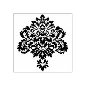 Blume Silhouette Briefmarke Gummistempel (Prägung)