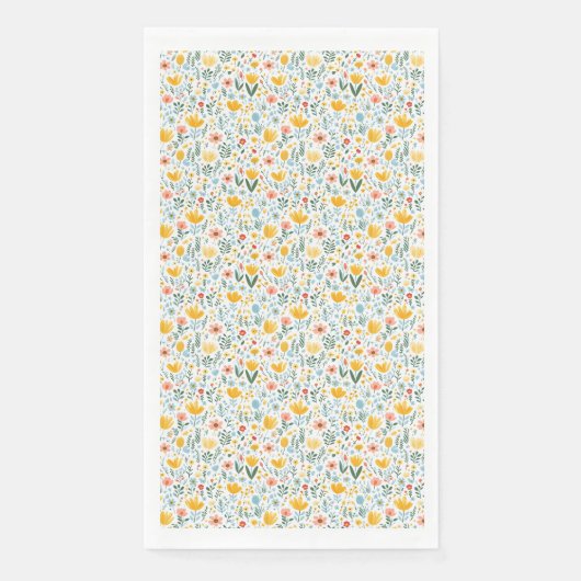 Blume sind das Alphabet der Engel Serviette (Vorderseite)