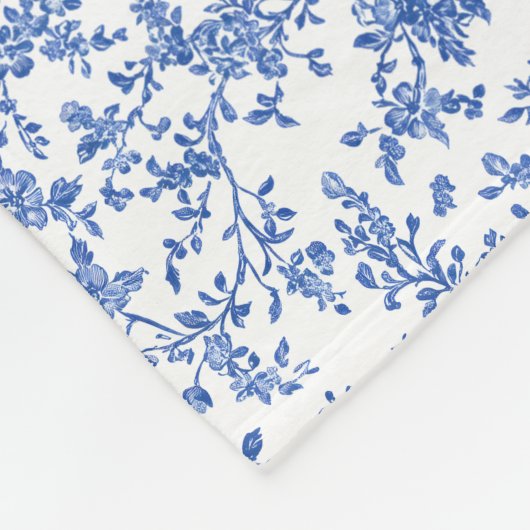 Blume sind das Lächeln der Erde Fleecedecke (Ecke)