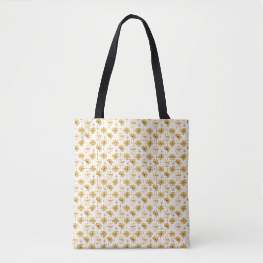 Blume sind das Lächeln der Erde Tasche (Vorderseite)