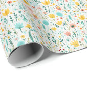 Blume sind die Küsse der Erde Geschenkpapier (Rolleneckpunkt)