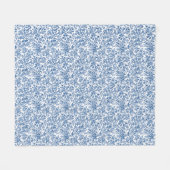 Blume sind die Musik der Gegend Fleecedecke (Vorderseite (Horizontal))