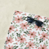 Blume sind die Musik der Gegend Strandtuch (Beispiel)