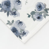 Blume sind die Poesie der Erde Fleecedecke (Ecke)