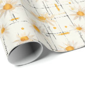Blume sind die Sterne der Erde Geschenkpapier (Rolleneckpunkt)