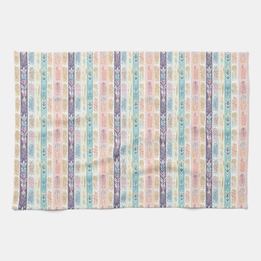 Blume sind die wahrste Sprache der Liebe Geschirrtuch (Horizontal)
