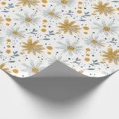 Blume sind die Worte der Erde Geschenkpapier (Ecke)
