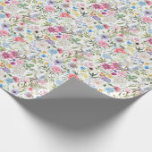 Blume sind die Worte der Erde Geschenkpapier (Ecke)