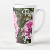 Blume sind Küsse von Gott Inspiration Tasse (Rechts)