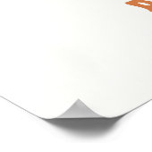 Blume sind nur Naturdiskobälle Poster (Ecke)