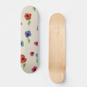 Blume Skateboard (Vorderseite)