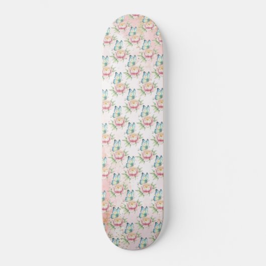 Blume Skateboard (Vorderseite)