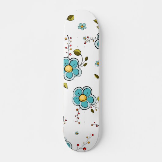Blume Skateboard (Vorne)