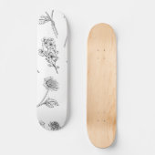 Blume Skateboard (Vorderseite)